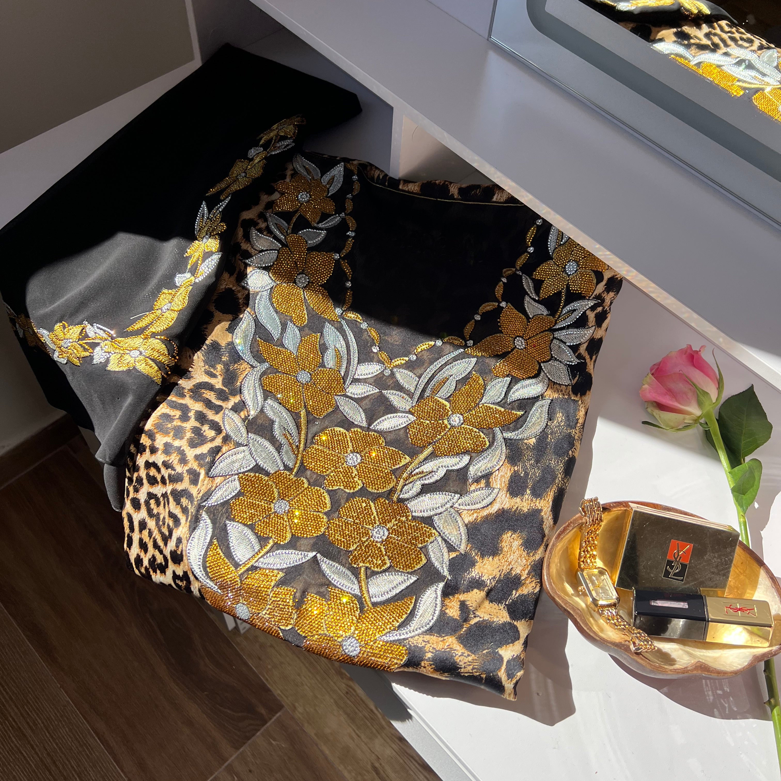 Luxury Dubai Mukhawar Fabric