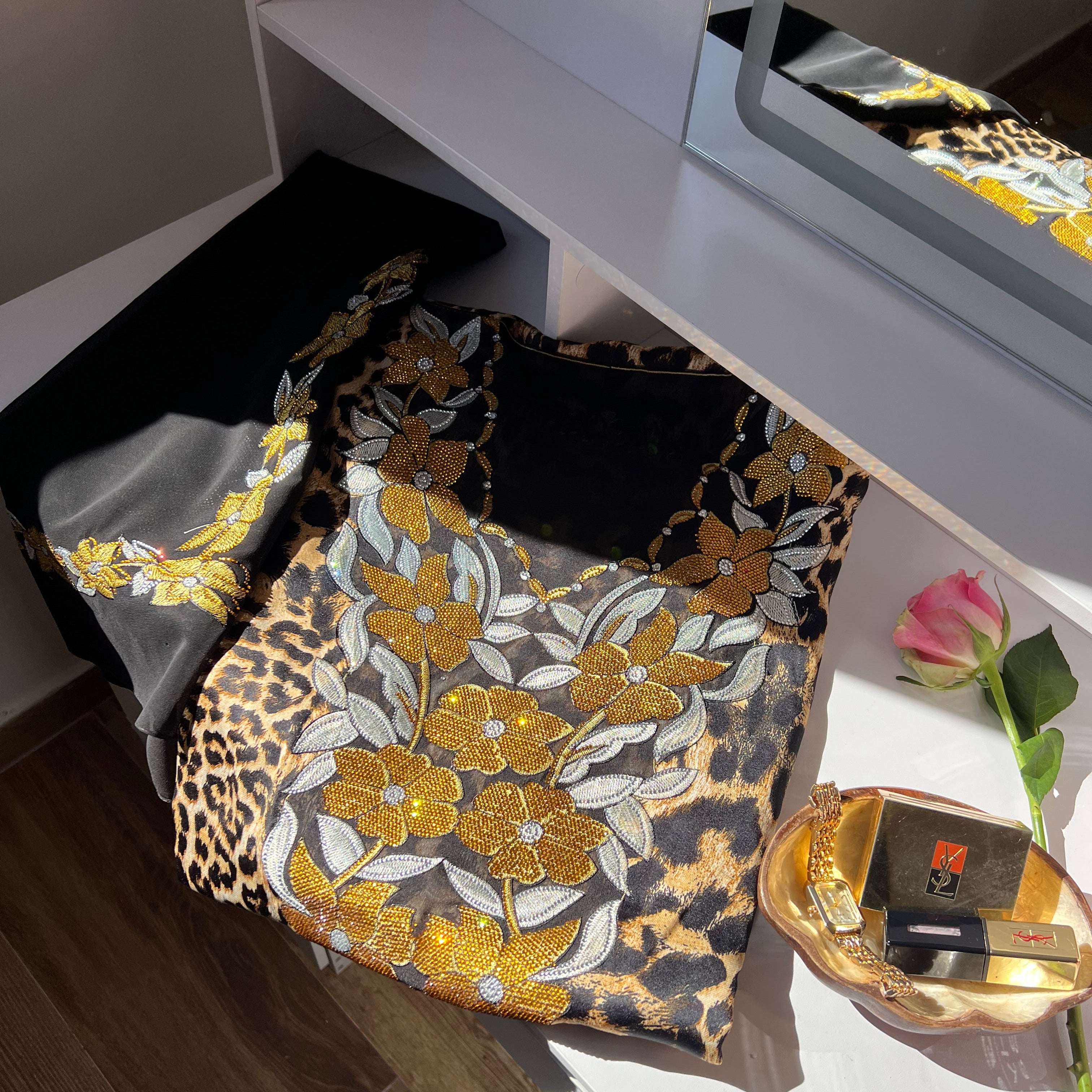 Luxury Dubai Mukhawar Fabric